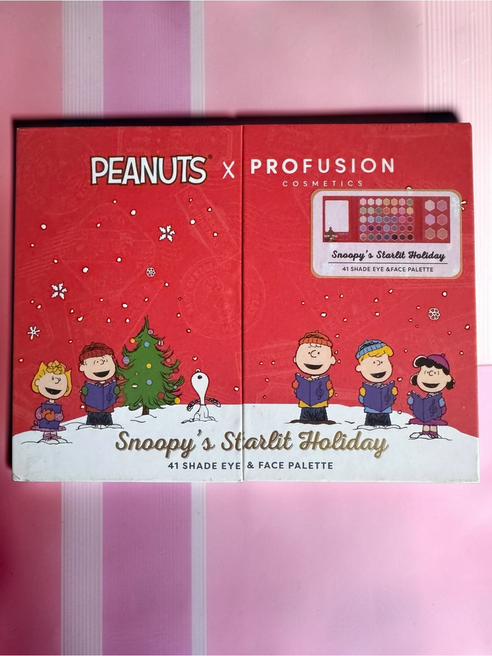 Peanuts x Profusion Cosmetics Eyeshadow Palette -NEW